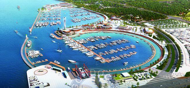 Nobel Laureate in Literature, Mr. Mo Yan Highly Praised Asia's Largest Marina Project, Weifang Happy Sea Yacht Club