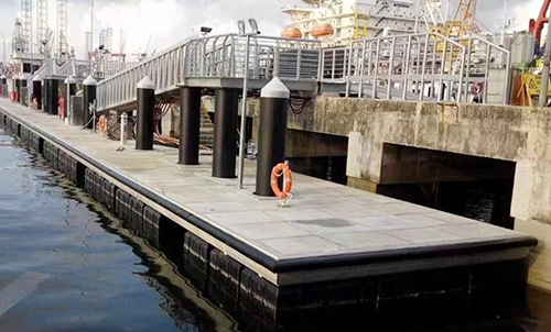 Singapore Police Coast Guard Pier Aluminum Pontoon Project Phase A - Acceptance